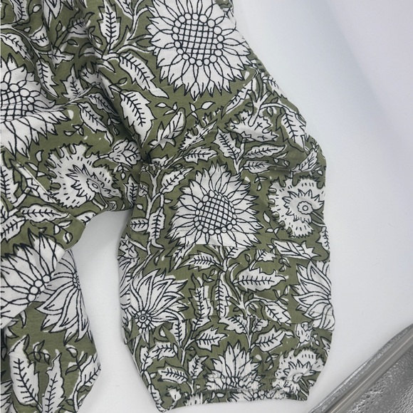 Tuckernuck LUCY 4 SHORT SLEEVE DRESS - ARLES GOTHIC OLIVE Emerson Fry OVERSIZED! - Picture 10 of 12